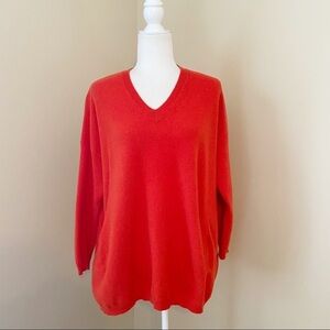 Elena Miro Italian Wool & Cashmere Sweater w/Pockets - S